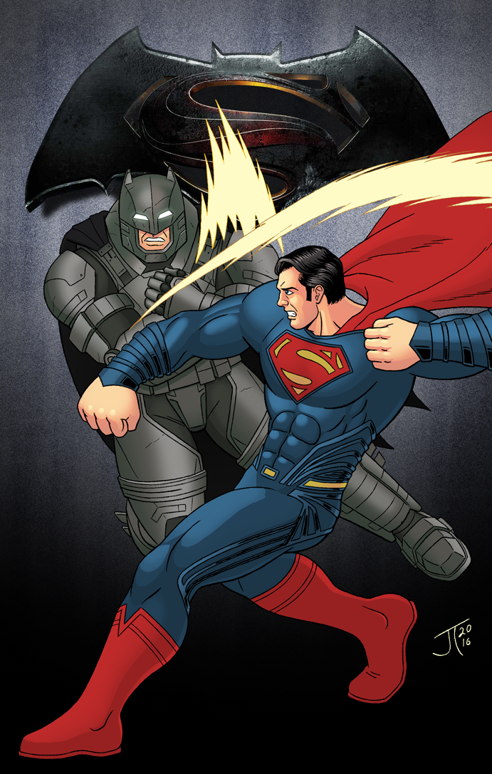 Batman v Superman Fan Art – The Blog of James Tennant Jr.